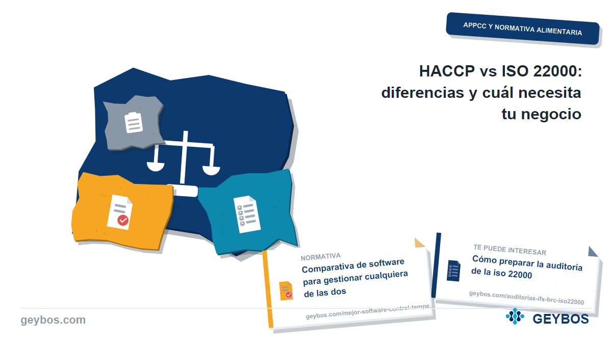 Ilustración: HACCP vs ISO 22000: diferencias y cuál necesita tu negocio